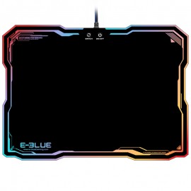 Tapis de souris Gamer avec rétro-éclairage RGB LED - E-BLUE - EMP013BKAA-IU