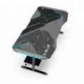 Bureau Gamer largeur 1,6m éclairé avec hauteur ajustable et tapis de souris - E-BLUE - EGT576