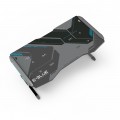 Bureau Gamer largeur 1,6m éclairé avec hauteur ajustable et tapis de souris - E-BLUE - EGT576