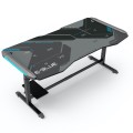 Bureau Gamer largeur 1,6m éclairé avec hauteur ajustable et tapis de souris - E-BLUE - EGT576