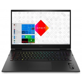 PC Portable Gamer HP Omen 17-ck0000nf - 46Z80EA - 17.3" - i9-11900H - 32 Go RAM - 1 To SSD - GeForce RTX 3080 16 Go - Win 11