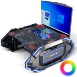 Station Gaming Pro RGB SCION65 - Bureau Gamer avec Support pour écran ou TV 65" - EGT591-D